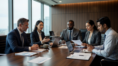 Executive review meeting